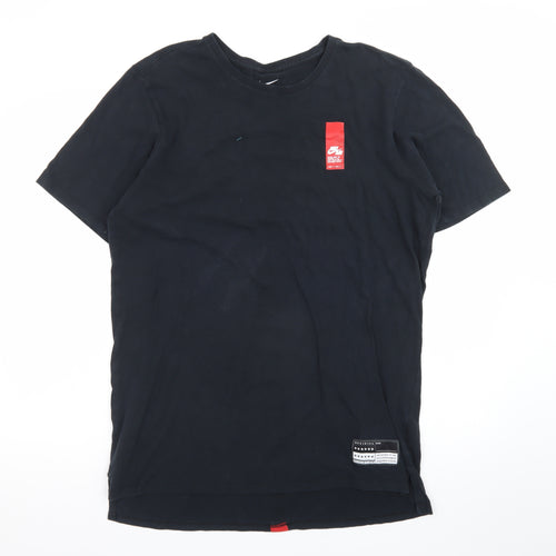 Nike Men's Black Air Graphic Regular Fit Cotton T-Shirt Size L