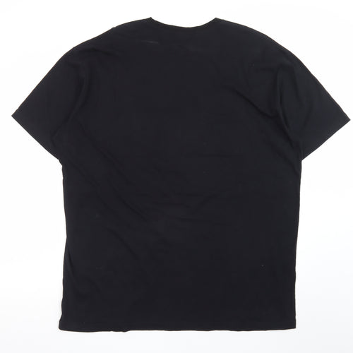 Violent Gentlemen Men's Black 2XL Hockey Club Graphic T-Shirt