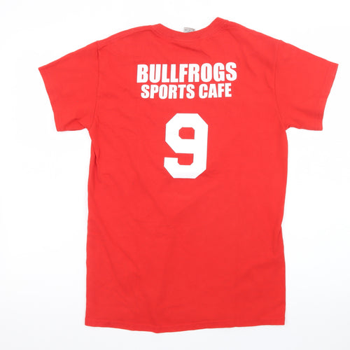 Gildan Men's Red North Ridgeville Soccer T-Shirt Small Sports Style