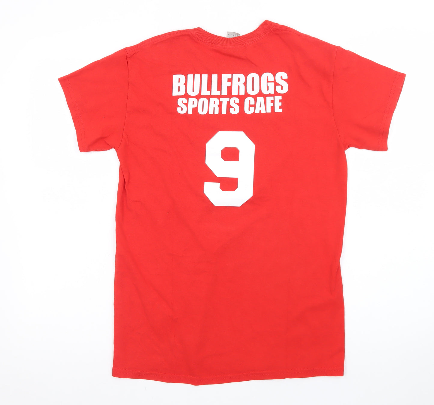 Gildan Men's Red North Ridgeville Soccer T-Shirt Small Sports Style