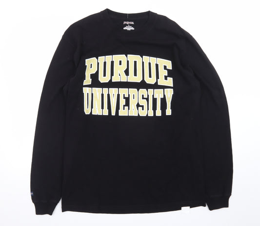 JanSport Men’s Black Purdue University Long Sleeve T-Shirt Size L