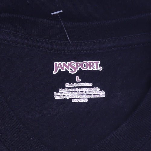 JanSport Men’s Black Purdue University Long Sleeve T-Shirt Size L
