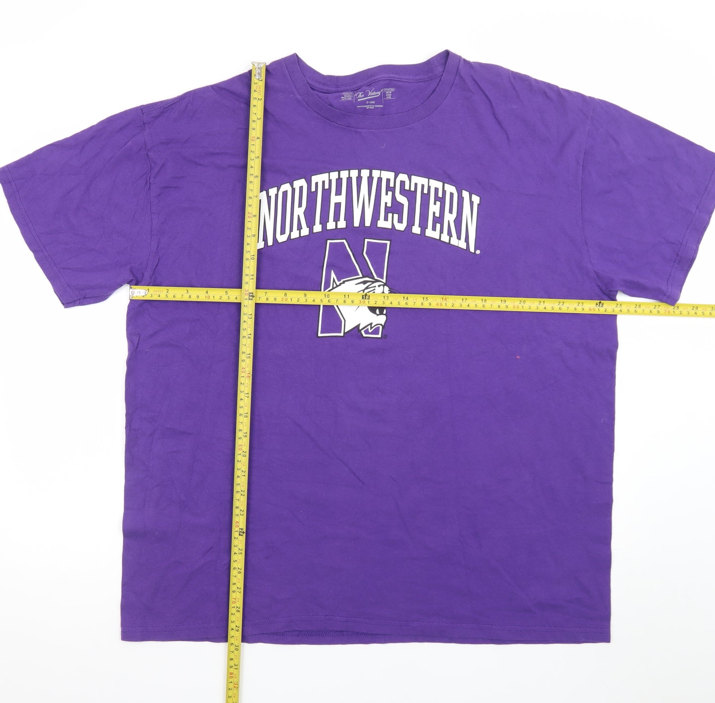 The Victory Men’s Purple Northwestern University 2XL Graphic T-Shirt