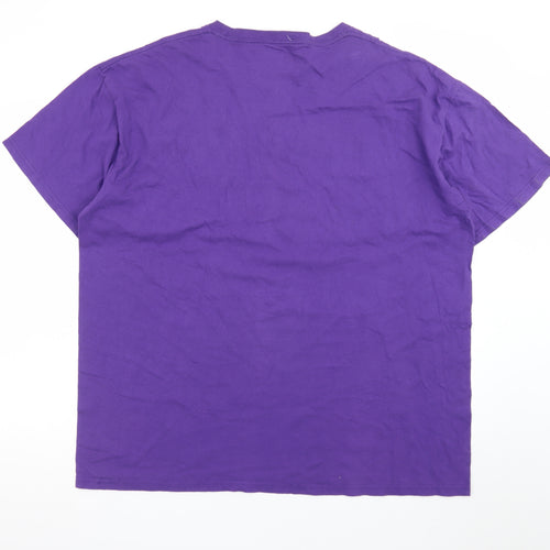 The Victory Men’s Purple Northwestern University 2XL Graphic T-Shirt