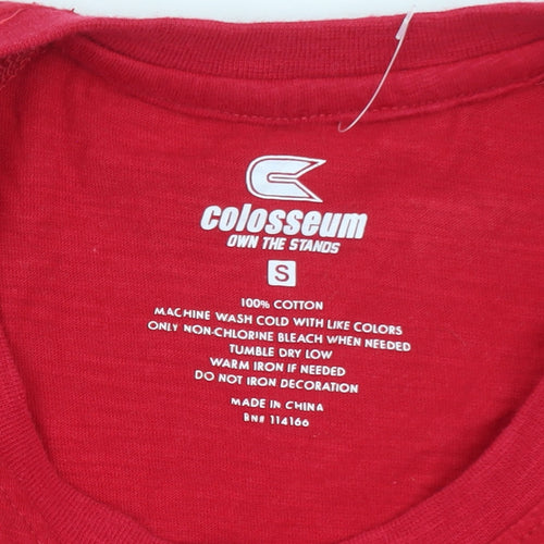 Colosseum Men's Red Central Missouri Mules Long Sleeve T-Shirt Size S