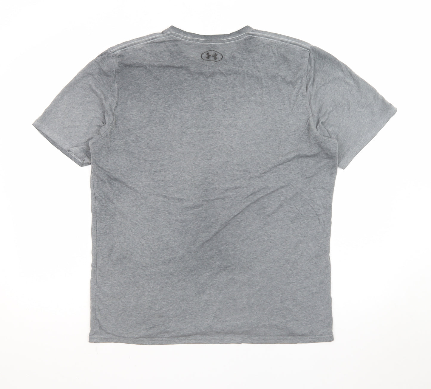 Under Armour Men's Grey Short Sleeve Crew Neck T-Shirt Size M