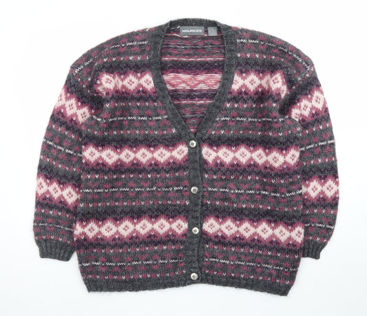 Maurices Women's Multicoloured Fair Isle Cardigan L