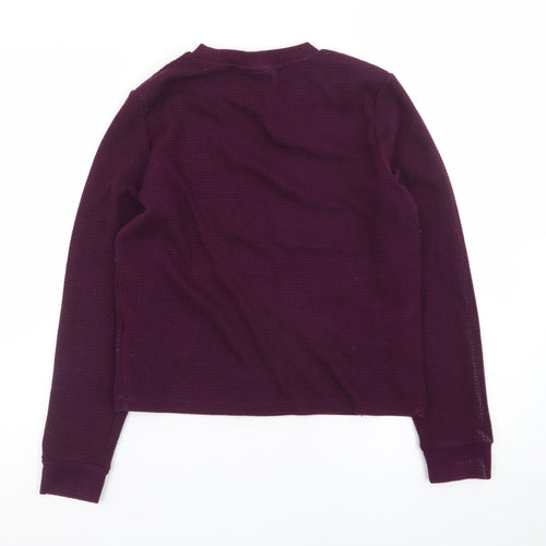Crivit Women's Purple Long Sleeve Base Layer T-Shirt Size S