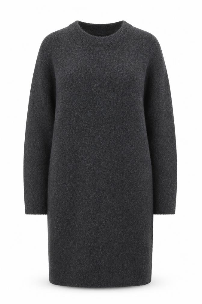 Vero Moda Women’s Grey Knit Jumper Dress XL Long Sleeve Casual