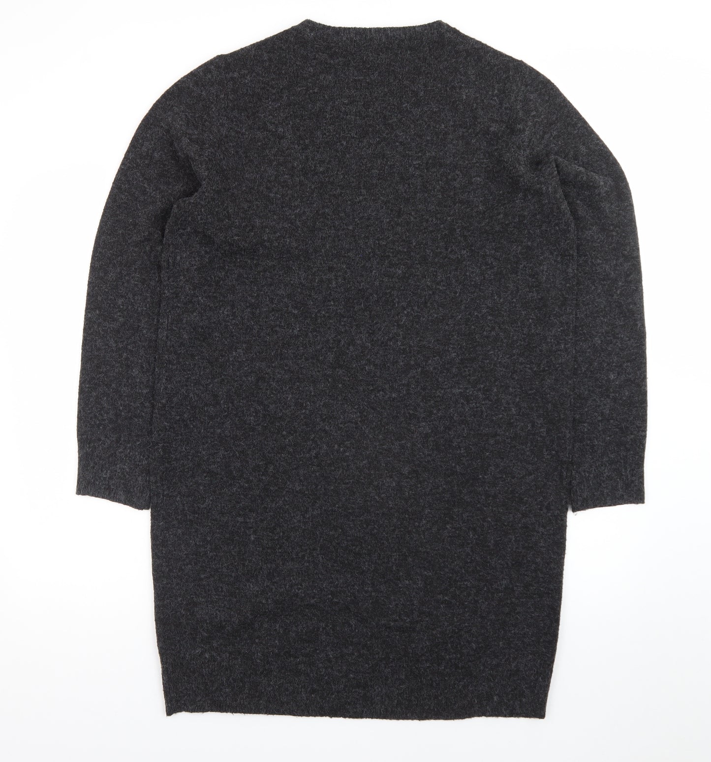 Vero Moda Women’s Grey Knit Jumper Dress XL Long Sleeve Casual