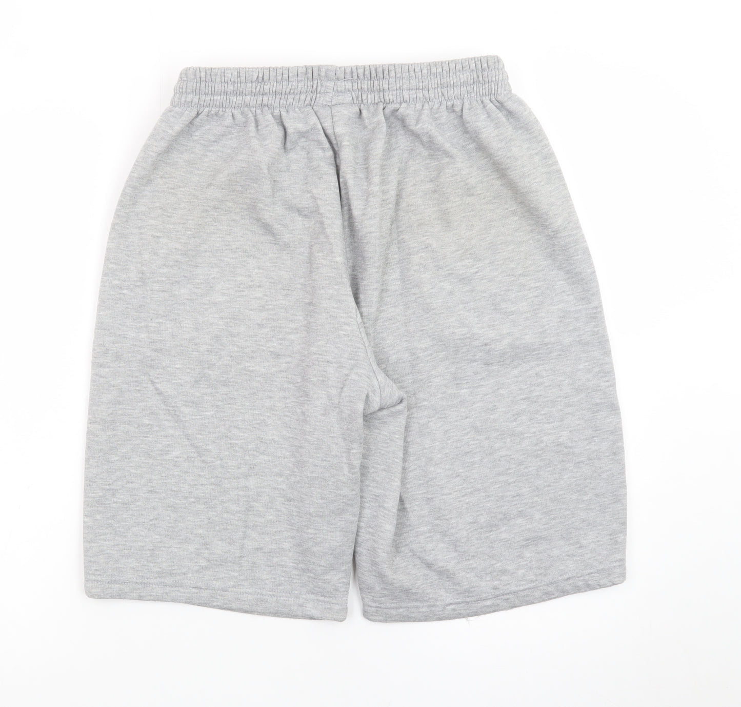 Slazenger Men's Grey XL Sweat Shorts Elastic Waist Pockets