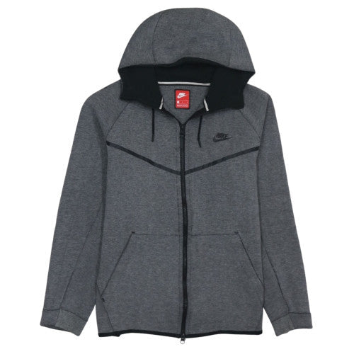 Nike Men’s Grey Full Zip Hoodie Jacket L Sportswear