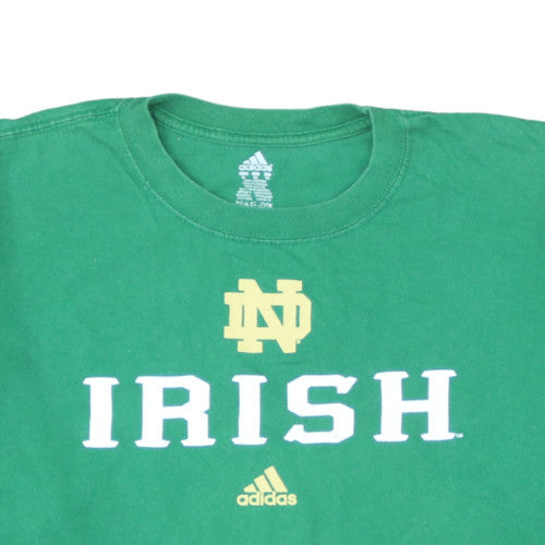 Adidas Men's Green Irish Graphic Short Sleeve T-Shirt XL Cotton Classic Style