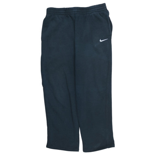 Nike Men's Black Fleece Sweatpants L Regular Fit Sportswear