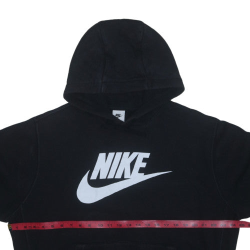 Nike Men's Black L Pullover Hoodie with Logo Graphic