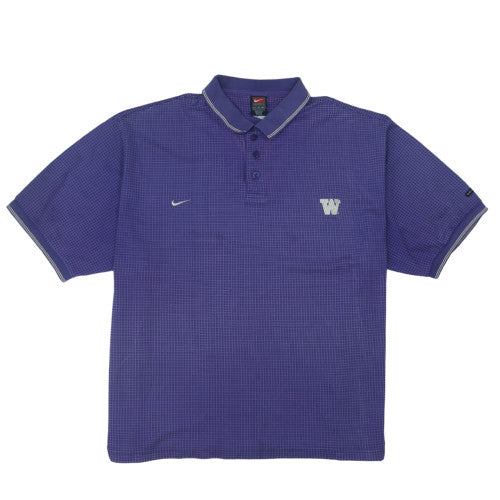 Nike Men’s Purple 2XL Dri-Fit Team Polo Shirt Sportswear