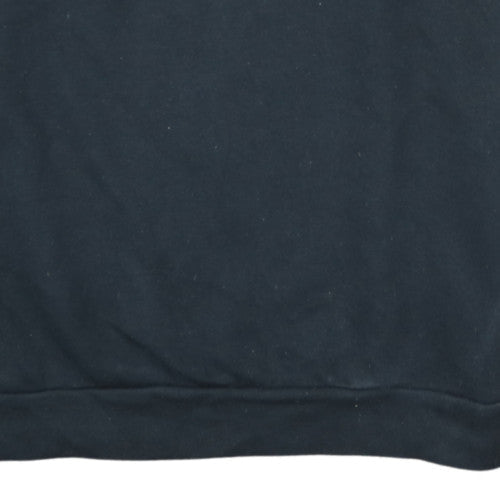 Adidas Men's Black L Pullover Crew Neck Fleece Sweatshirt