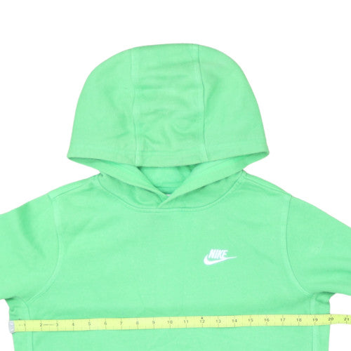 Nike Boys Green XL Pullover Hoodie with Logo and Kangaroo Pocket