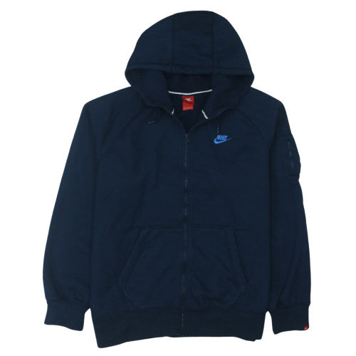 Nike Men's Blue 2XL Full Zip Hoodie