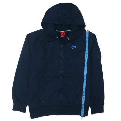 Nike Men's Blue 2XL Full Zip Hoodie