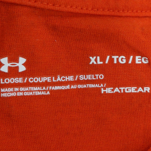 Under Armour Men's Orange XL Sweet Home Auburn HeatGear T-Shirt