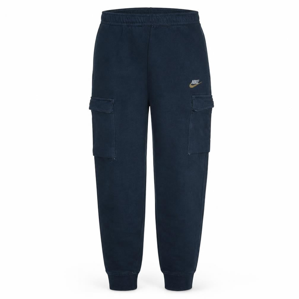 Nike Men's Blue Fleece Jogger Cargo Trousers Size S