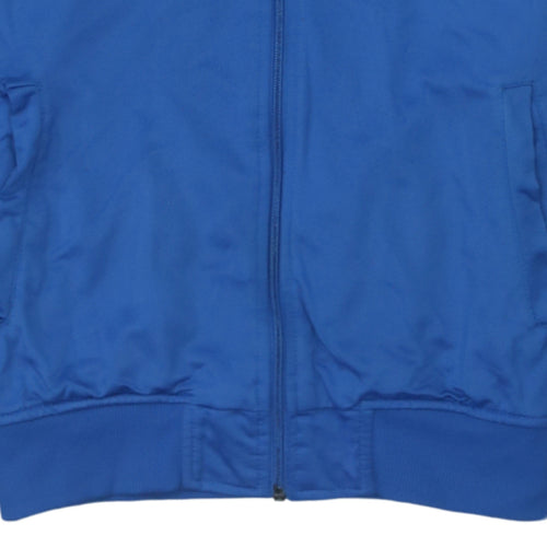 Kappa Men's Blue Full Zip Track Sweatshirt Jacket Medium