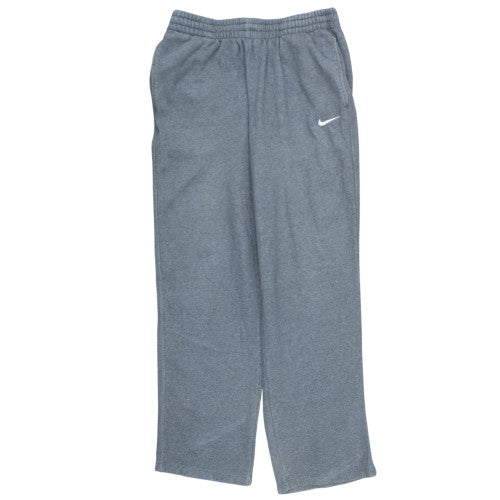 Nike Men's Grey Medium Sweatpants Jogger Trousers with Elastic Waist