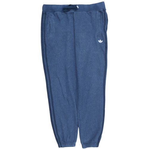 Adidas Men's Blue Jogger Sweatpants L Regular Fit Cotton Blend