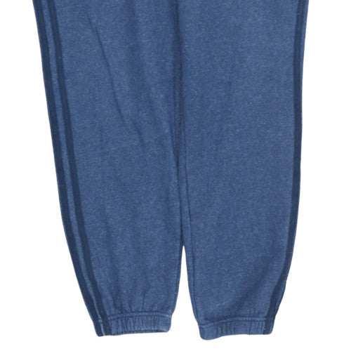 Adidas Men's Blue Jogger Sweatpants L Regular Fit Cotton Blend