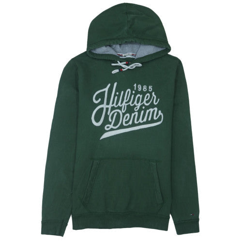 Hilfiger Denim Men's Green XL Pullover Hoodie Sweatshirt