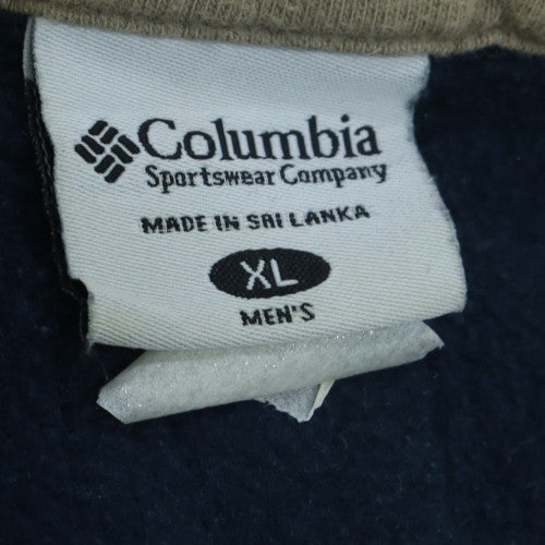 Columbia Men’s Blue XL Fleece 1/4 Zip Pullover Sweatshirt