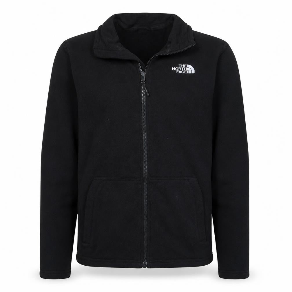 The North Face Men's Black XS Full Zip Fleece Sweatshirt