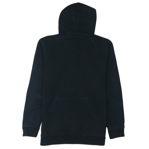 adidas Men Black L Pullover Hoodie Fleece Logo Sportswear