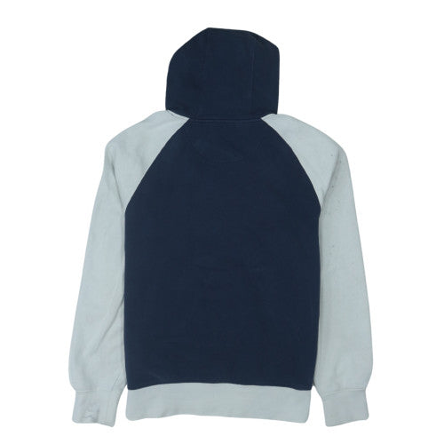 Canterbury Men's Blue Pullover Rugby Hoodie Size L Cotton Blend