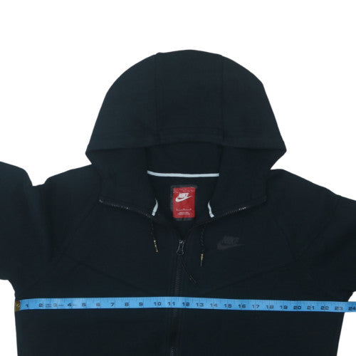 Nike Men's Black Full Zip Hoodie L Regular Fit