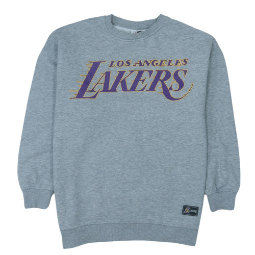 NBA Los Angeles Lakers Womens Grey Small Pullover Sweatshirt