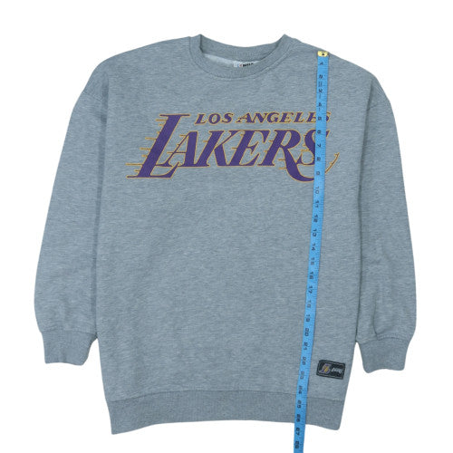 NBA Los Angeles Lakers Womens Grey Small Pullover Sweatshirt