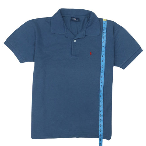 Polo Sport Men's Blue Cotton Short Sleeve Polo Shirt Size L
