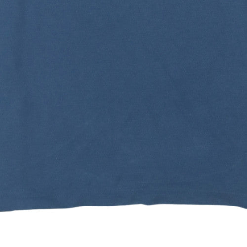 Polo Sport Men's Blue Cotton Short Sleeve Polo Shirt Size L