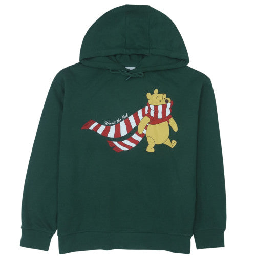 Disney Winnie the Pooh Green Men's L Pullover Hoodie