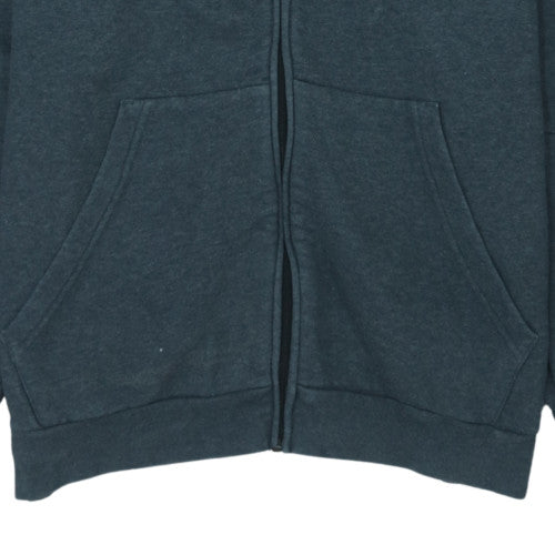 Adidas Men’s Black XL Full Zip Hoodie Fleece Athletic Sweatshirt