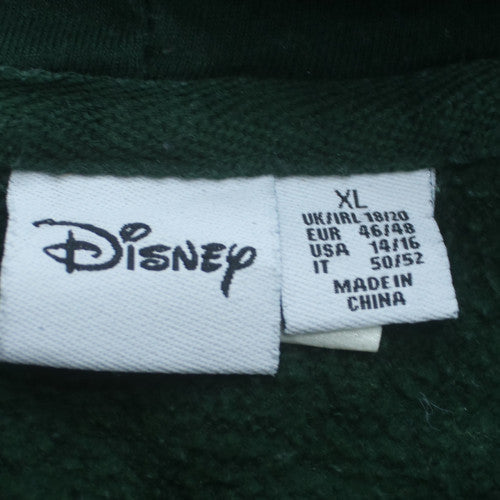 Disney Women XL Green Pullover Hoodie by Primark Cares