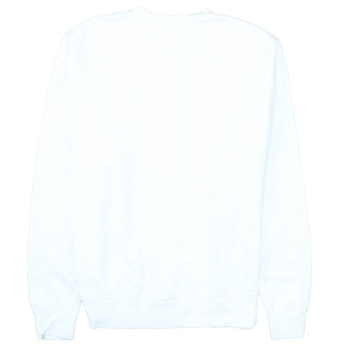 Nike Men's White Pullover Crew Neck Sweatshirt Size M