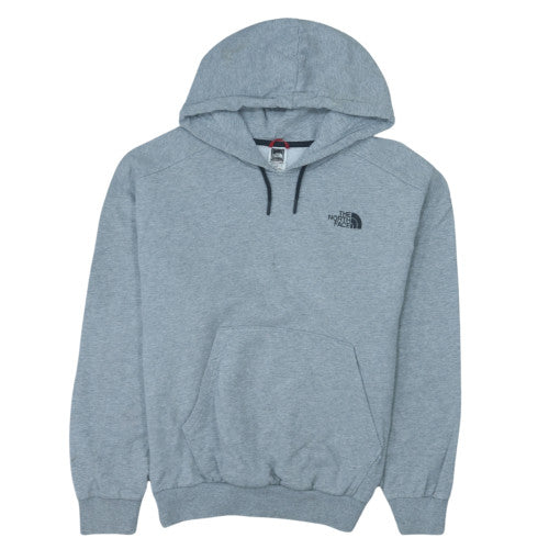 The North Face Womens Grey Pullover Hoodie Size L Cotton Blend