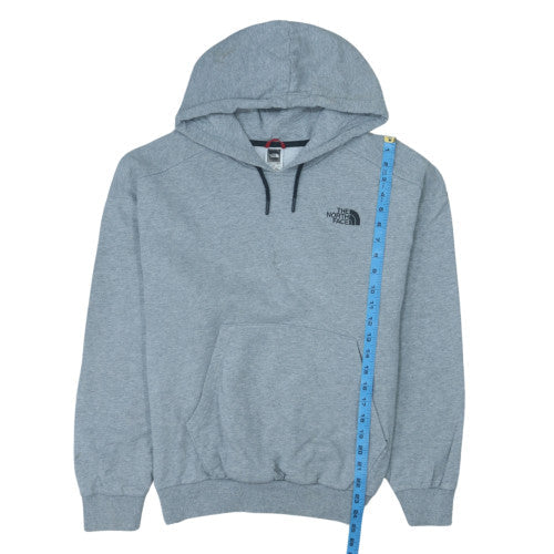 The North Face Womens Grey Pullover Hoodie Size L Cotton Blend
