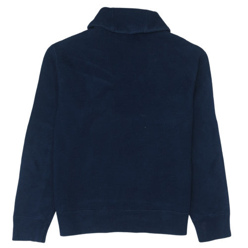 Polo Ralph Lauren Men's Blue Henley Sweatshirt Size L