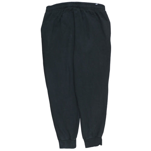 Puma Men’s Black XL Jogger Sweatpants Fleece Tapered Fit