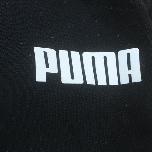 Puma Men’s Black XL Jogger Sweatpants Fleece Tapered Fit