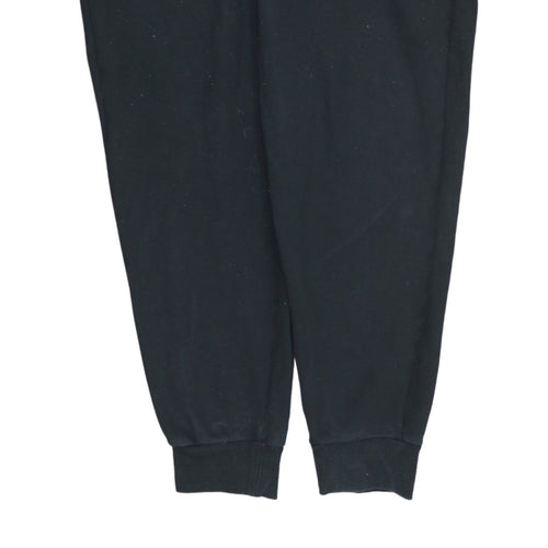 Puma Men’s Black XL Jogger Sweatpants Fleece Tapered Fit